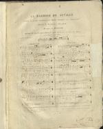 Le barbier de Seville. Opéra en Quatre Actes. No. 2. Air avec accompagnement de piano ou harpe.